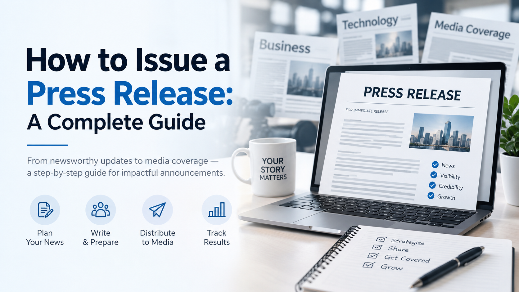 How to issue a press release: a complete guide