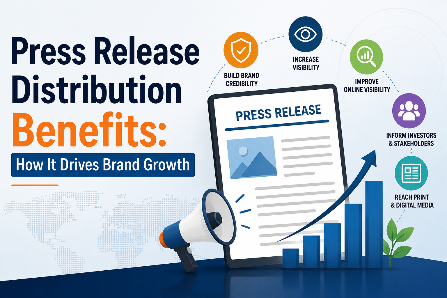 Press release distribution benefits for brands.