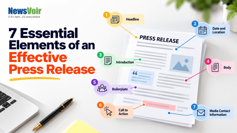 7 essential elements of an effective press release