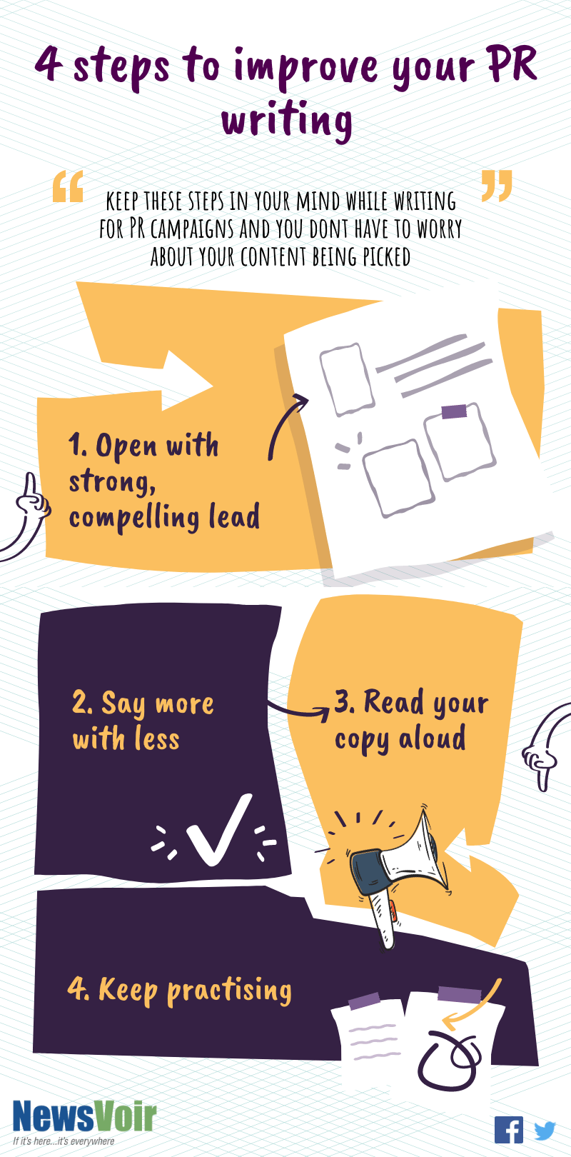 4 ways to improve your PR writing