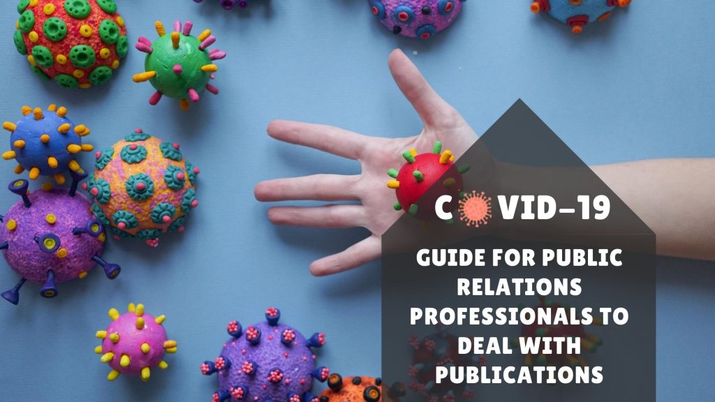 COVID-19: Guide for Public Relations Professionals to Deal with Publications