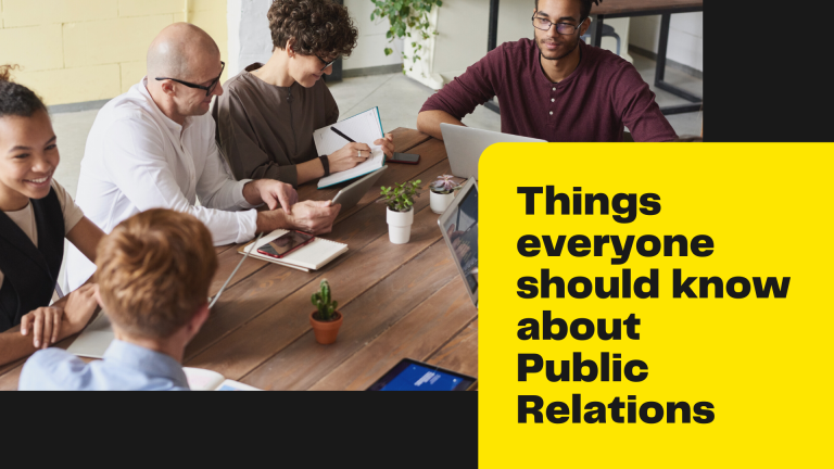 Things Everyone Should know about Public Relations