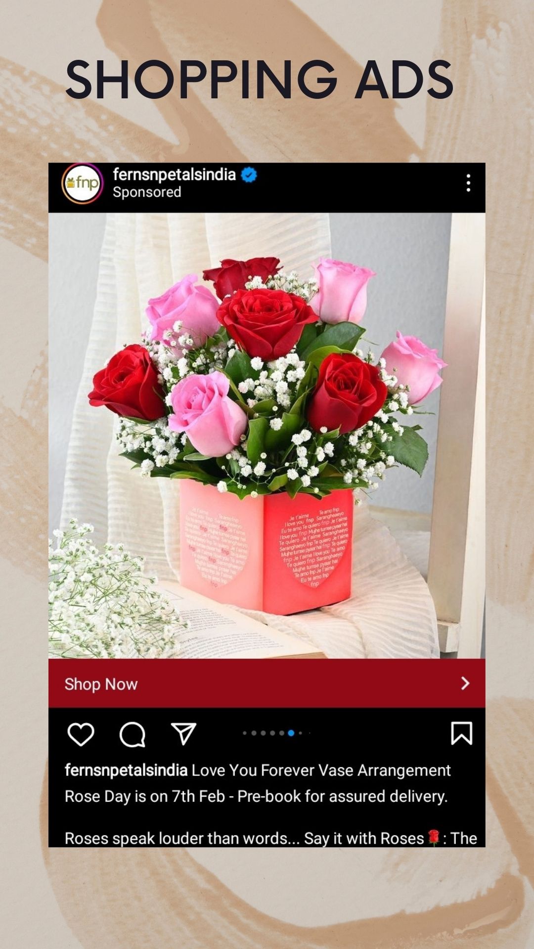 instagram shopping ads sample