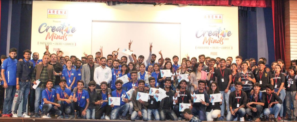 Arena Animation Creative Minds 2019-2020 Successfully Concluded its  Multi-City Tour Witnessing Talent from 7376 Students, Pan India