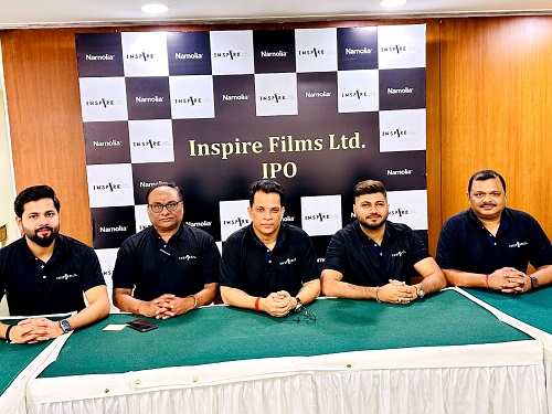 Inspire Films to Hit the Street with a 21.20 Cr IPO