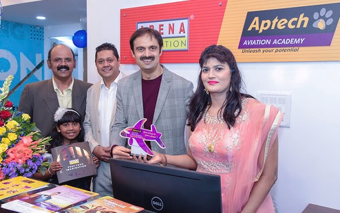 Arena Animation and Aptech Aviation Academy Launched in Doddaballapur